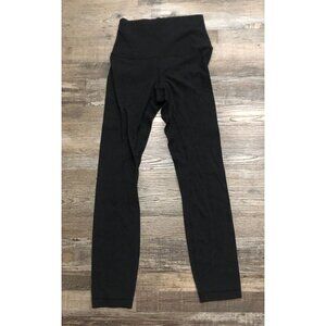 Lululemon Womens Size 2 Black Athletic Leggings 25" Inseam